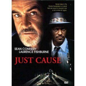 Just Cause DVD Featuring Sean Connery And Laurence Fishburne Warner Bros 1995 R